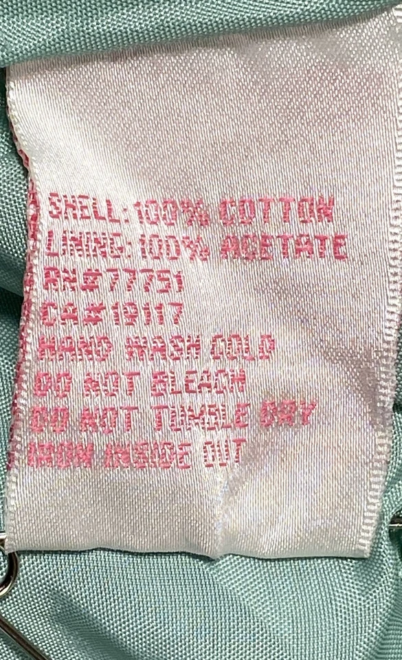 Vestido de encaje a lunares azul Betsy Johnson para mujer talla 2 Foto 4 de 4