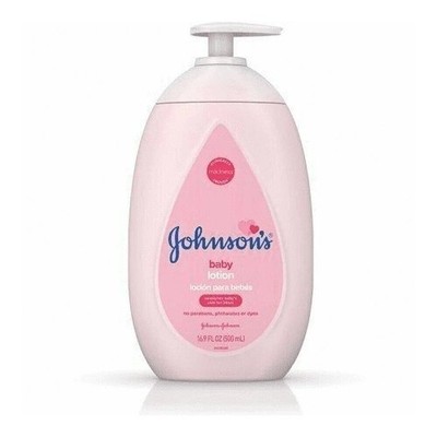 Johnson's Moisturizing Pink Baby Lotion with Coconut Oil, 16.9 fl. oz