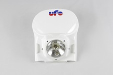 Plaque phare universelle UFO vintage blanc 1978-1988