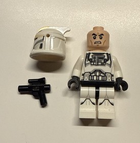 LEGO Star Wars Clone Pilot Minifig Republic Gunship Phase 1 Trooper 75076 prist