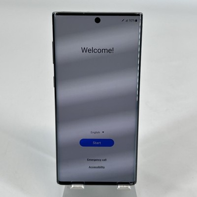 Samsung Galaxy Note 10 Aura Glow 256GB Unlocked - Cracked Screen w/ Burn In