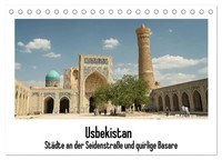 Usbekistan (Tischkalender 2027 DIN A5 Quer), Calvendo Monatskalender Schade 2027