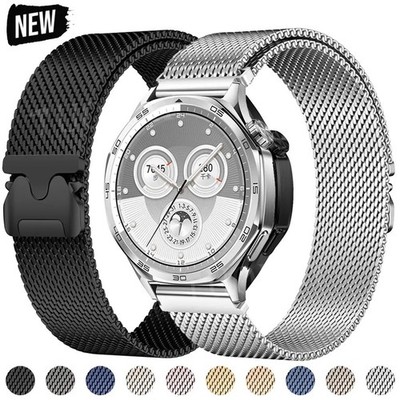 Metall Ersatz Armband für Huami Amazfit GTS 4 Mini 2 2e GTR 3 Pro Bip Lite/U/S