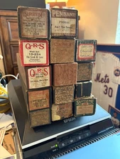 Lot of 14 Vintage QRS, Supreme, Gimbel, Eddy, Supertone Player Piano Rolls