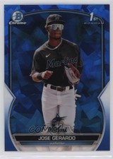 2023 Bowman Chrome Sapphire Edition Prospects Jose Gerardo #BCP-195 0sd2