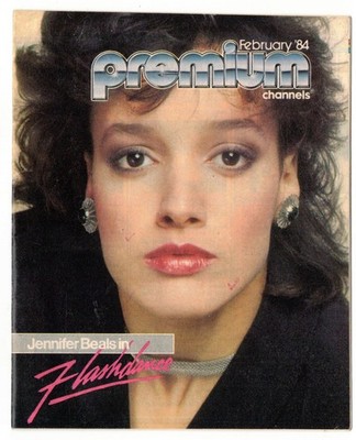   Jennifer Beals Flashdance Eddie Murphy Premium Channels Movies 1984 Feb