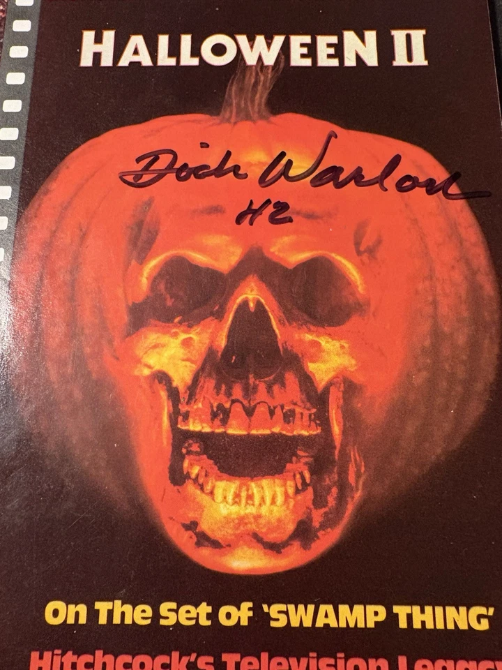 Rare! Signed! Dick Warlock ~ Fangoria Horror Magazine #15 1981 Halloween II - Image 2 of 4