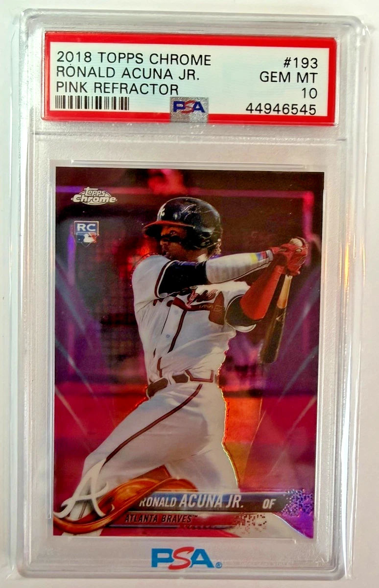 Topps Baseball 2018 Season Ronald Acuña Jr. Sports Trading Cards