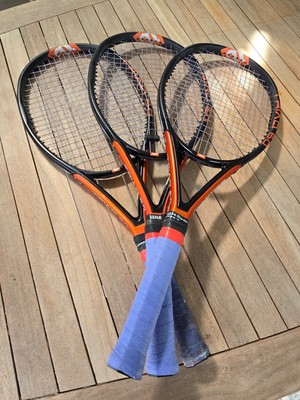 PRICE REDUCED!!! Wilson Triad 6.0, 27'', 106 sq'', 4 3/8 Grips, Lot of 3