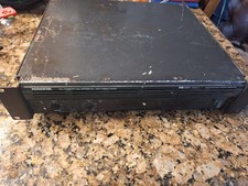 mackie power amplifier , not tested , was found in storage Locker