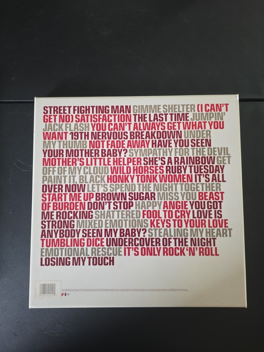 The Rolling Stones: Forty 40 Licks - DELUXE 2x CD ALBUM BOX SET