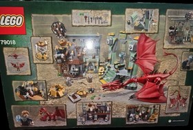 LEGO The Hobbit 79018 LONELY MOUNTAIN - COMPLETE - Instructions + Box + Figs