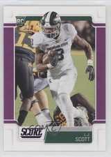 2019 Score Rookies Purple LJ Scott #408 0y59