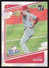 2021 Donruss The Rookies Rapture Alec Bohm RC #TR7 Philadelphia Phillies