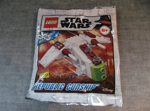 LEGO Star Wars Limited Edition Republic Gunship (912178) Foil Polybag - NEW