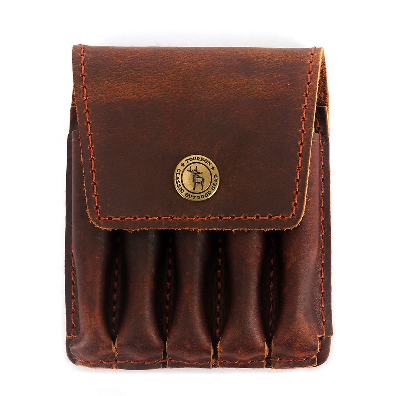 Tourbon Leather Rifle Bullet Case 308cal/7.62/30-06,45-70,270 Ammo ...