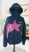 ZIMTSTERN Switzerland Snowy 34 XS Damen SKI SNOWBOARD Jacke Schwarz/Lila TOP