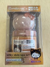 The Cr me Shop x Hello Kitty Spa Set Limited Edition Carmel Pumpkin Latte
