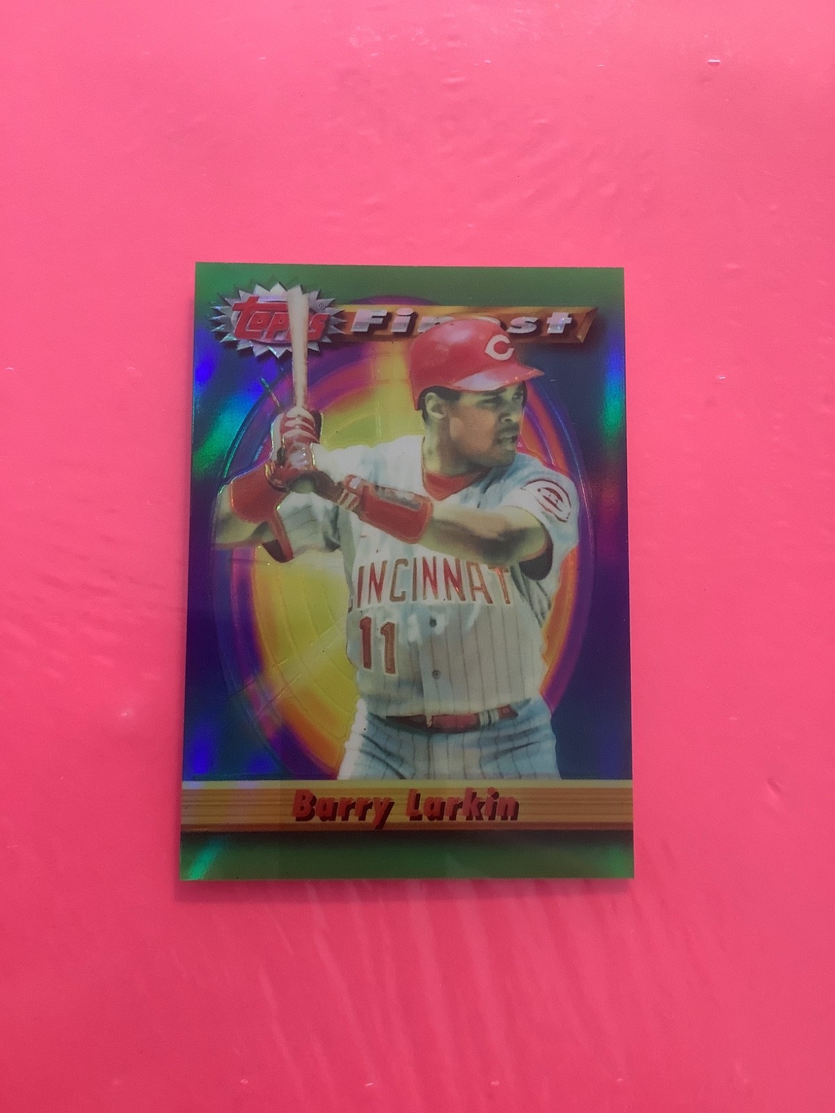 1994 Topps Finest - Barry Larkin #240 Refractor
