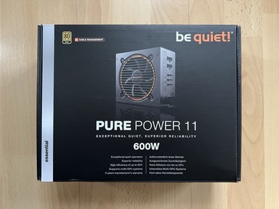 be quiet! Pure Power 11 CM 80+ Gold Netzteil 600W
