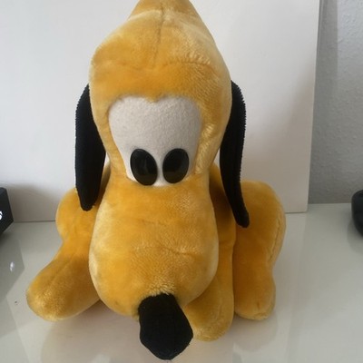 Disney Store Pluto Plüschtier 15 Zoll groß Stofftier Hund Original Authentic Disneyland Toy
