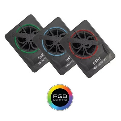 Soundstream USB-10DL - Slim Powered Enclosure 10'' Under Seat Subwoofer W/RGB LED