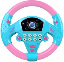 Interaktives Lenkrad fr Kinder  Fahrsimulator mit Licht  Ton  Saugnapf  Ab