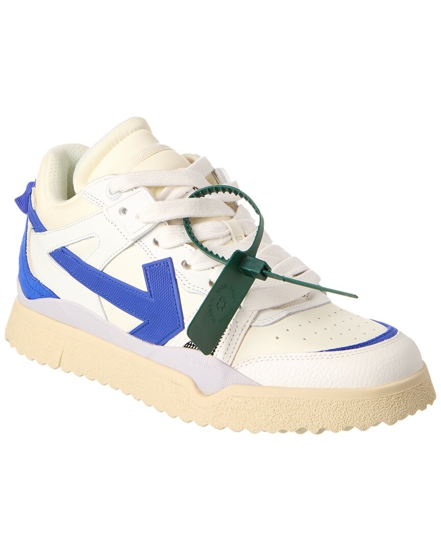 Off-White  Midtop Sponge Leather Sneaker Men's White 40