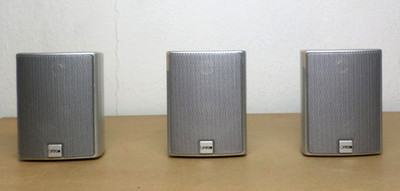 1 Paar CANTON MX Satellitenlautsprecher silber, 4Ω, 70/40W, 120-25000Hz