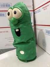 Fisher-Price Larry The Cucumber, Veggietales Sing Dance Vintage Mfg. 2000 Tested