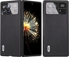 BellaCase Genuine Leather Case for Xiaomi Mi Mix Fold 3 Slim Black