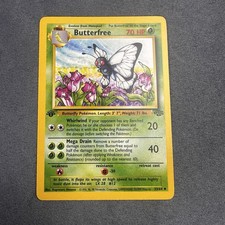 1999 Pokemon Jungle Butterfree 33/64 1st Edition Non Holo WOTC Vintage