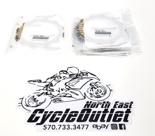 04-25 NINJA ZX10R OEM CLUTCH FRICTION PLATE PLATES SET KIT 13088-0003 13088-0013