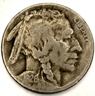 1926 S Buffalo Nickel 5 Cents VG Very Good Early Date U.S. Coin Lot # - ST738