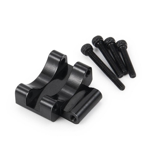 Metal Rear Axle Truss Upper Link Mount For Axial SCX24 RC Crawler - Upgrade Part (Black)