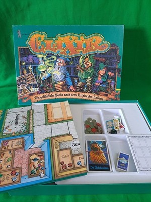 Elixir Brettspiel Die gefährliche Suche nach dem Elixier des Lebens  gebraucht