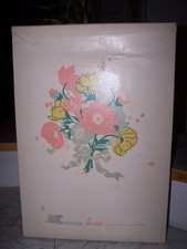 NOS Vintage Chatham Crib Blanket Acrylic Satin Trim 40 x 50