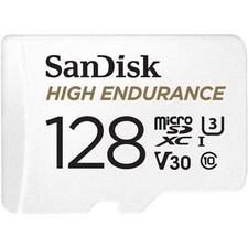 SanDisk High Endurance 128 GB Class 10/UHS-I U3 microSDXC sdsqqnr128gan6ia
