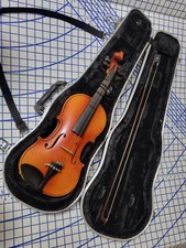 Vtg Suzuki Lewis Model 190 sized 3/4 violin Japan Read 