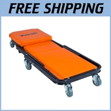 Sturdy 2-in-1 Garage Chair Lay Down or Sit - 450 LBS