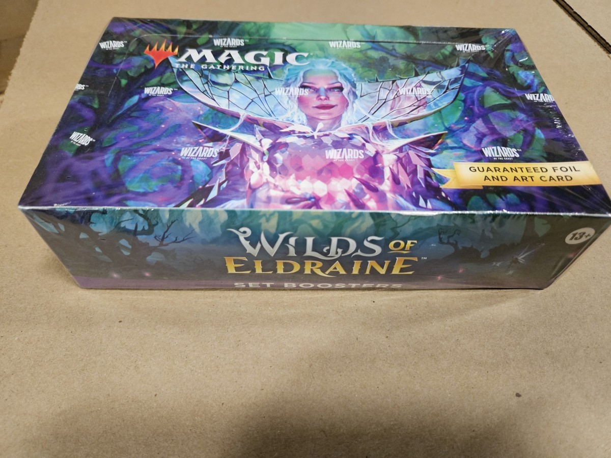 MTG Wilds of Eldraine Set Booster Box - Factory Sealed - NEW - WotC Shrink  Wrap 195166231808| eBay