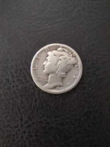 1942 Silver Mercury Dime, Album Filler “FREE SHIPPING”