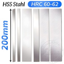 Flachstahl 1 bis 80mm x 200mm HSS Flacheisen Bandstahl Flachmaterial Flachstange