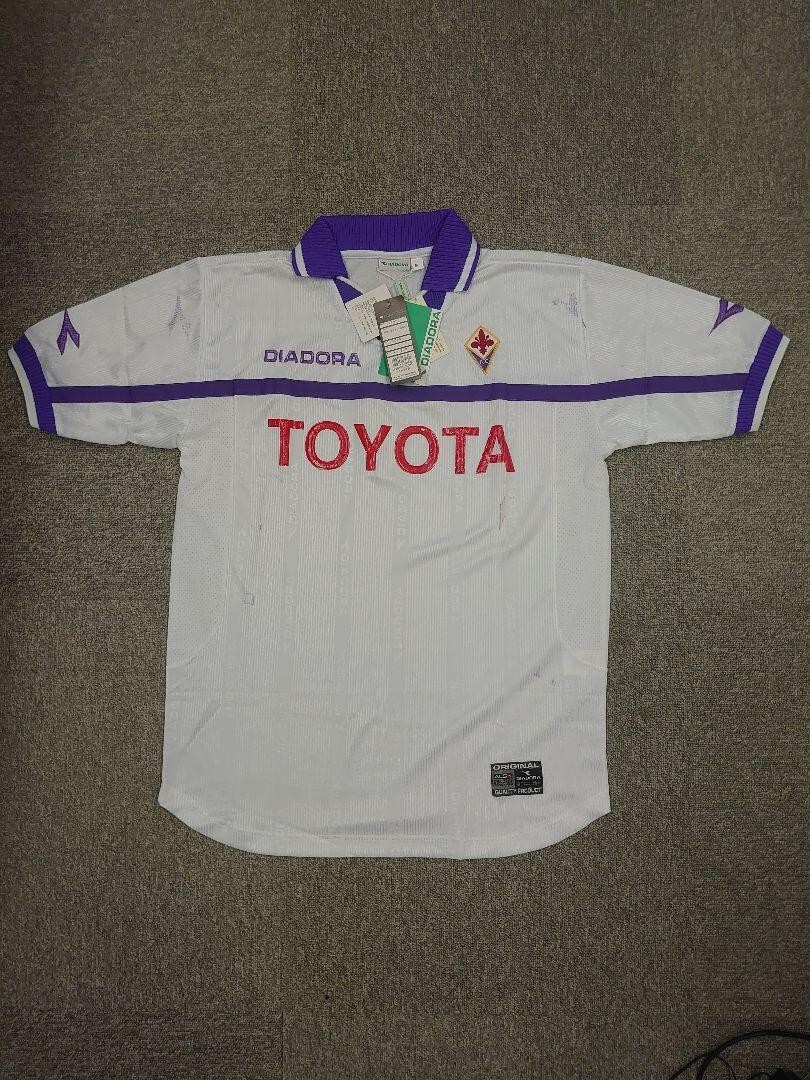 Fiorentina Football Jersey 2000 2001 Home Size M Made in Italy