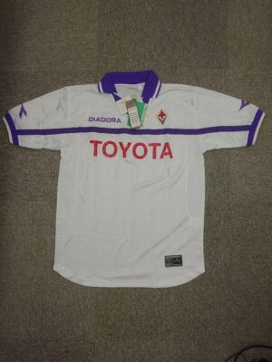 Fiorentina Football Jersey 2000 2001 Home Size M Made in Italy