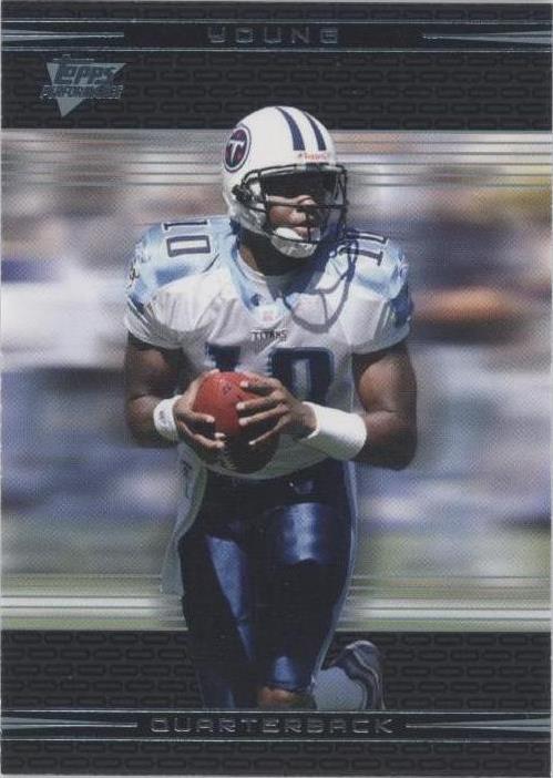 2007 Topps Performance Vince Young #12 - 1 of 2