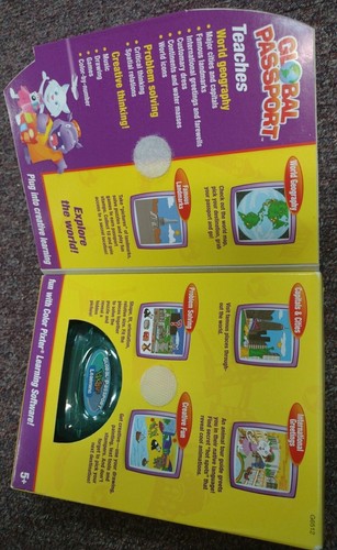 Color Pixter Learning Software Fisher Price Global Passport New Sealed VTG 2003 - Picture 2 of 4