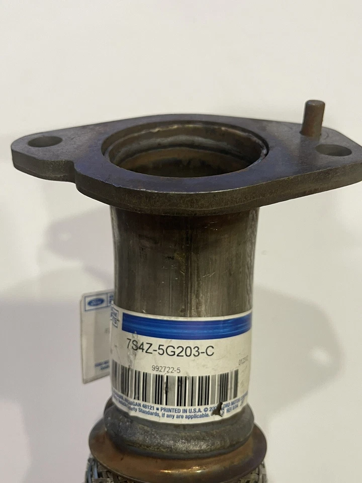 Tubo intermedio escape original Ford 05-10 Focus 7S4Z-5G203-A. Nuevo Foto 4 de 4