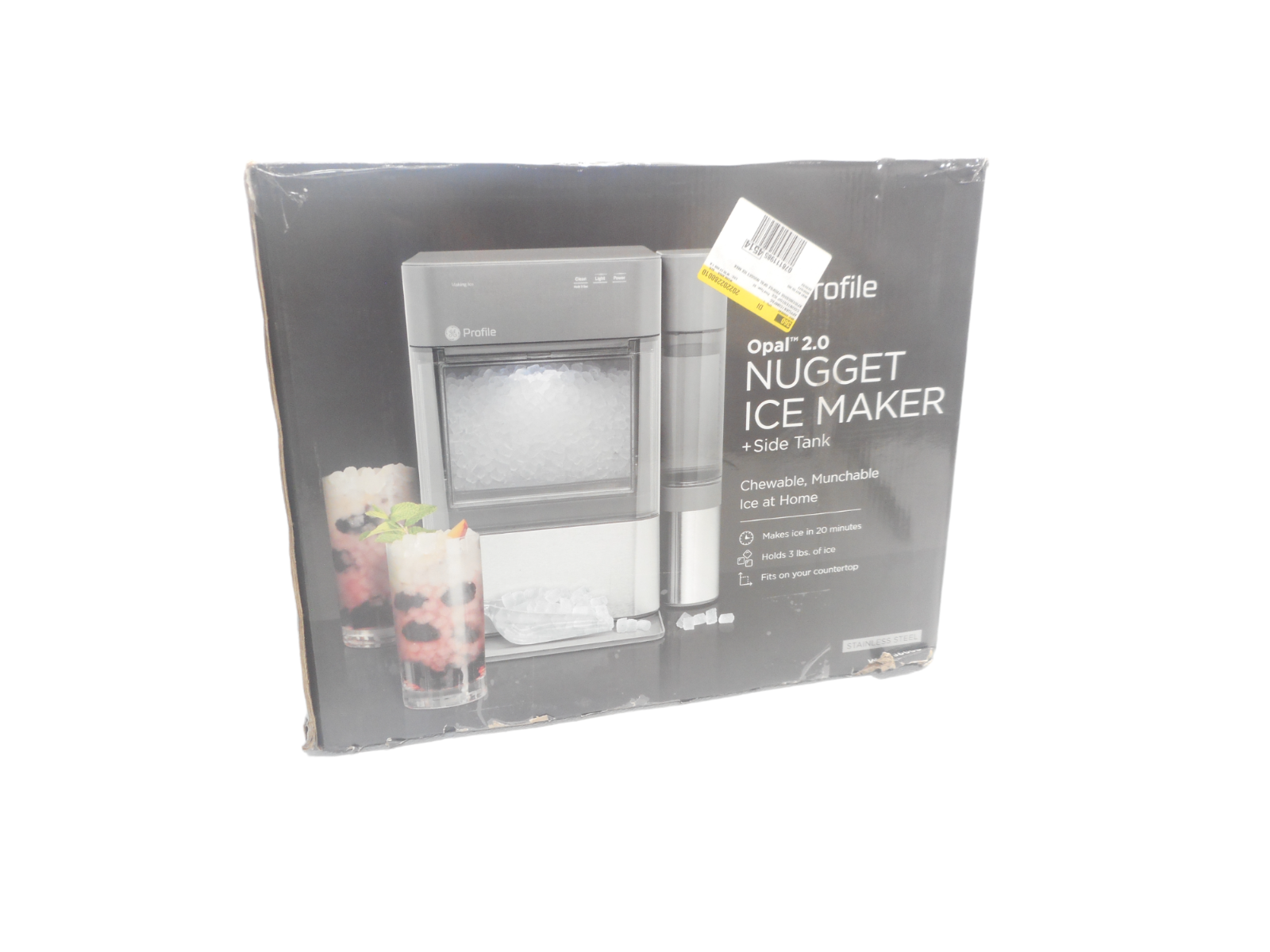 GE Profile Opal 2.0 24lb. Portable Ice maker + Nugget Ice Production