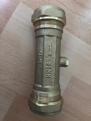 35 mm Doppelrückschlagventil - DZR - kostenlose Lieferung